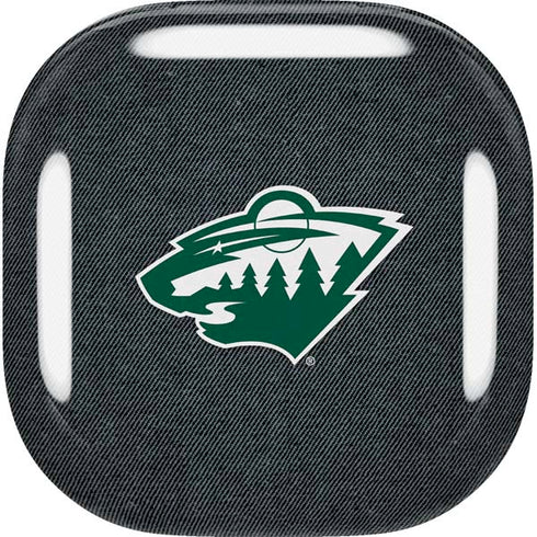 NHL Minnesota Wild Black Background Galaxy Buds Live Skin
